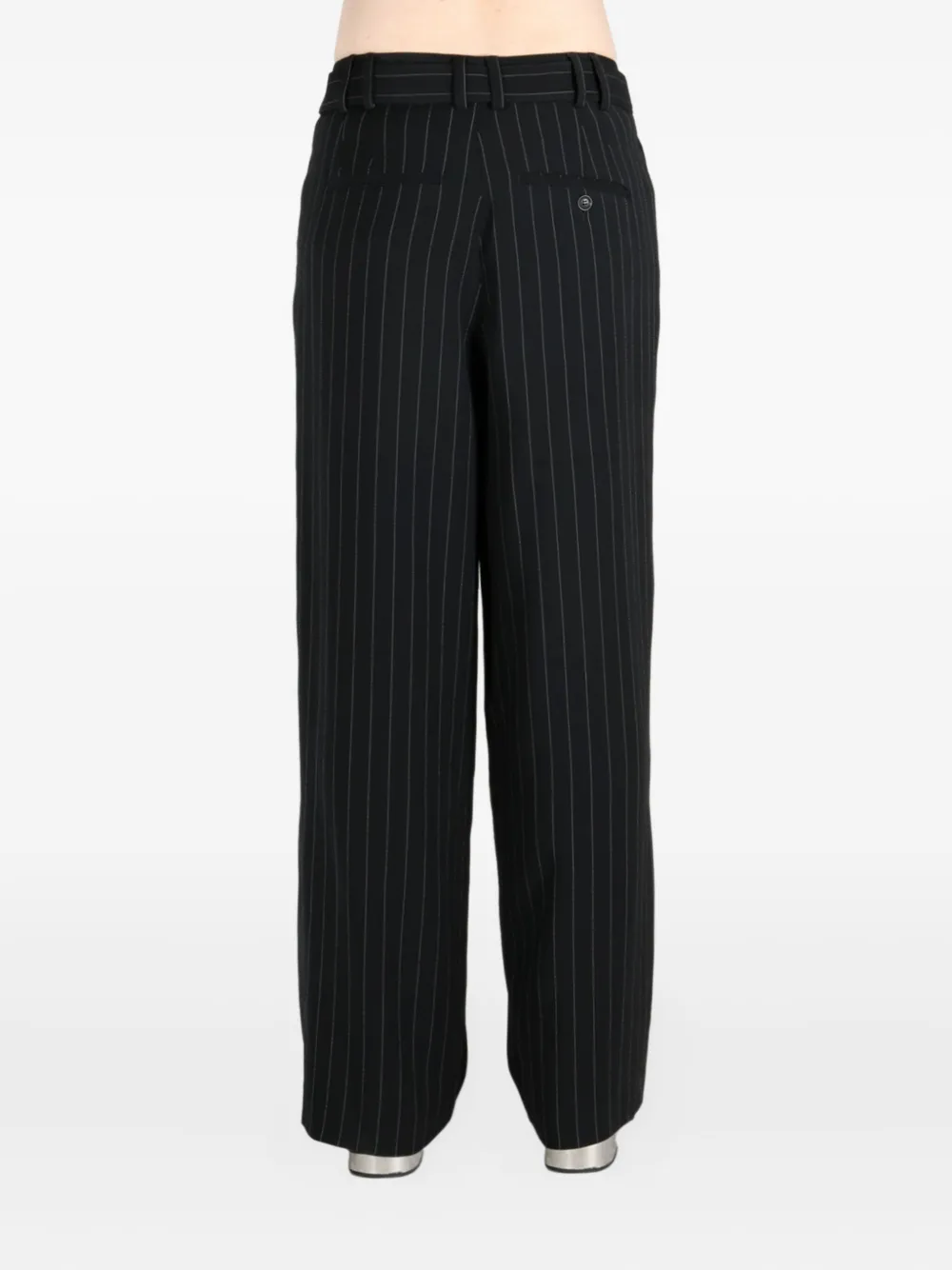 Shop Lgn Louis Gabriel Nouchi Pinstriped Trousers