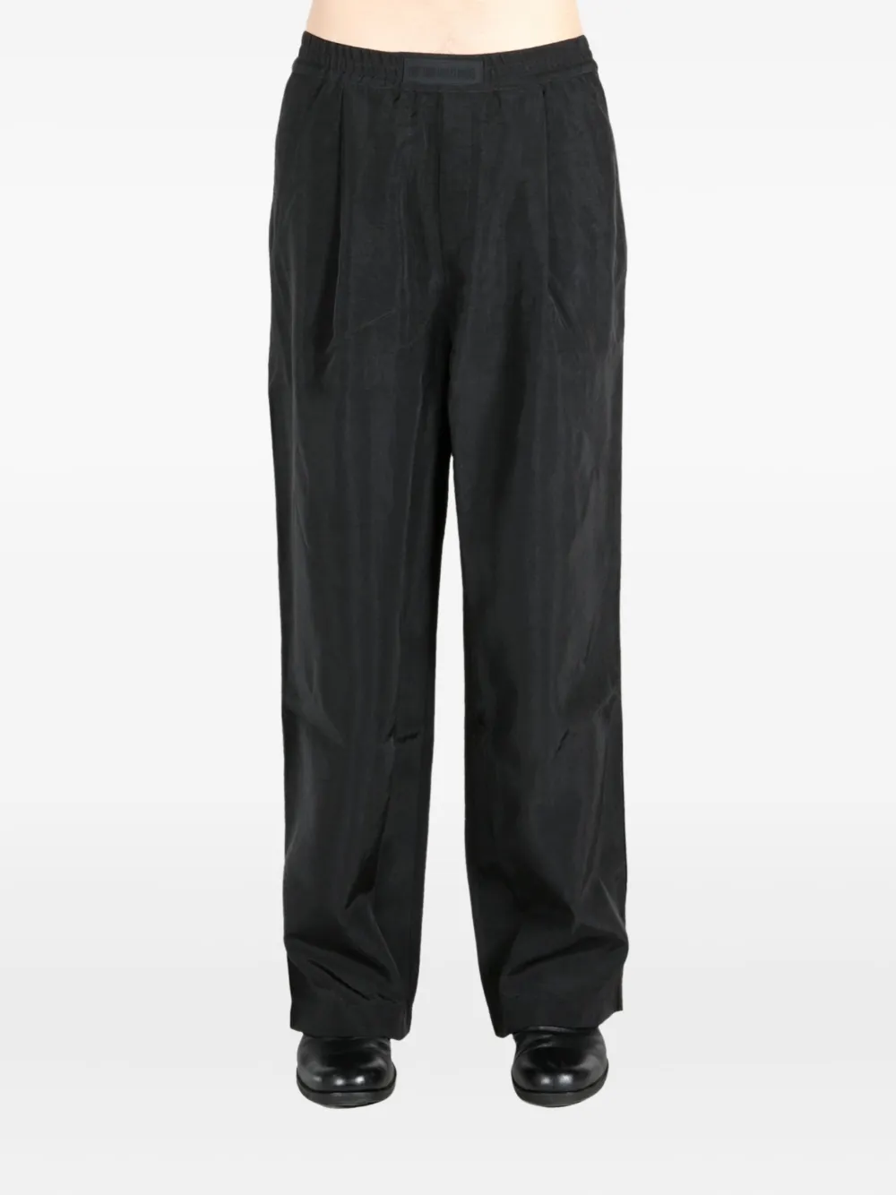 LGN LOUIS GABRIEL NOUCHI elasticated-waist trousers - Zwart