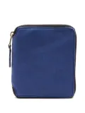 Comme Des Garçons Comme Des Garçons washed zip-around wallet - Blue