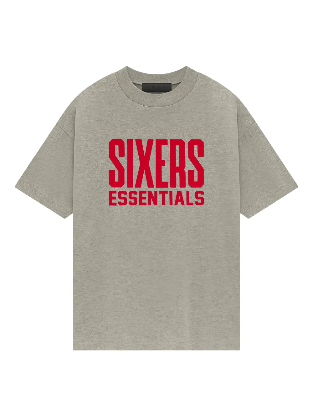 FEAR OF GOD ESSENTIALS x NBA Philadelphia t-shirt | Grey | Image 1