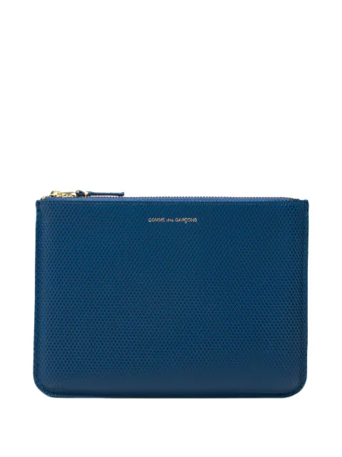 Comme Des Garçons Comme Des Garçons textured zip wallet
