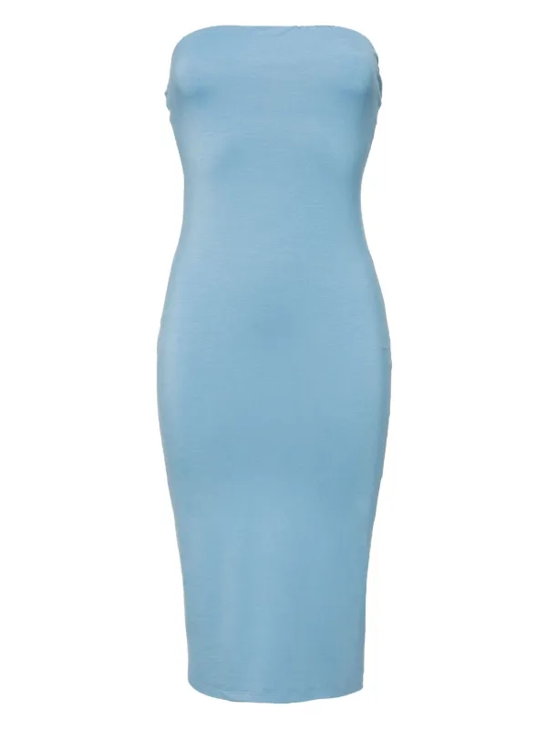 Reformation Etta Dress | Blue | FARFETCH EG