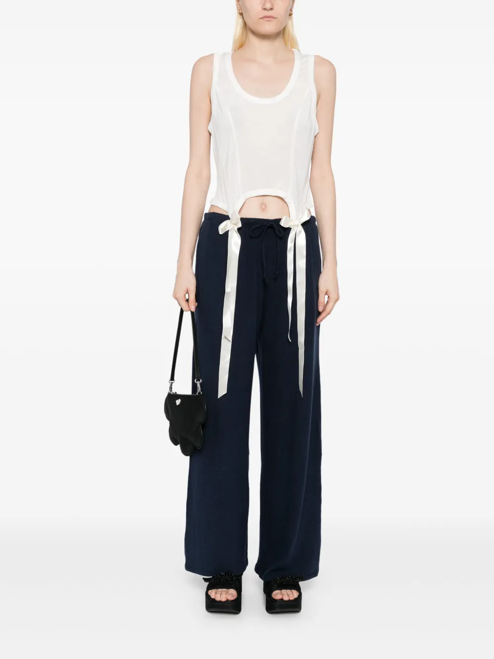 Reformation Olina broek - Blauw