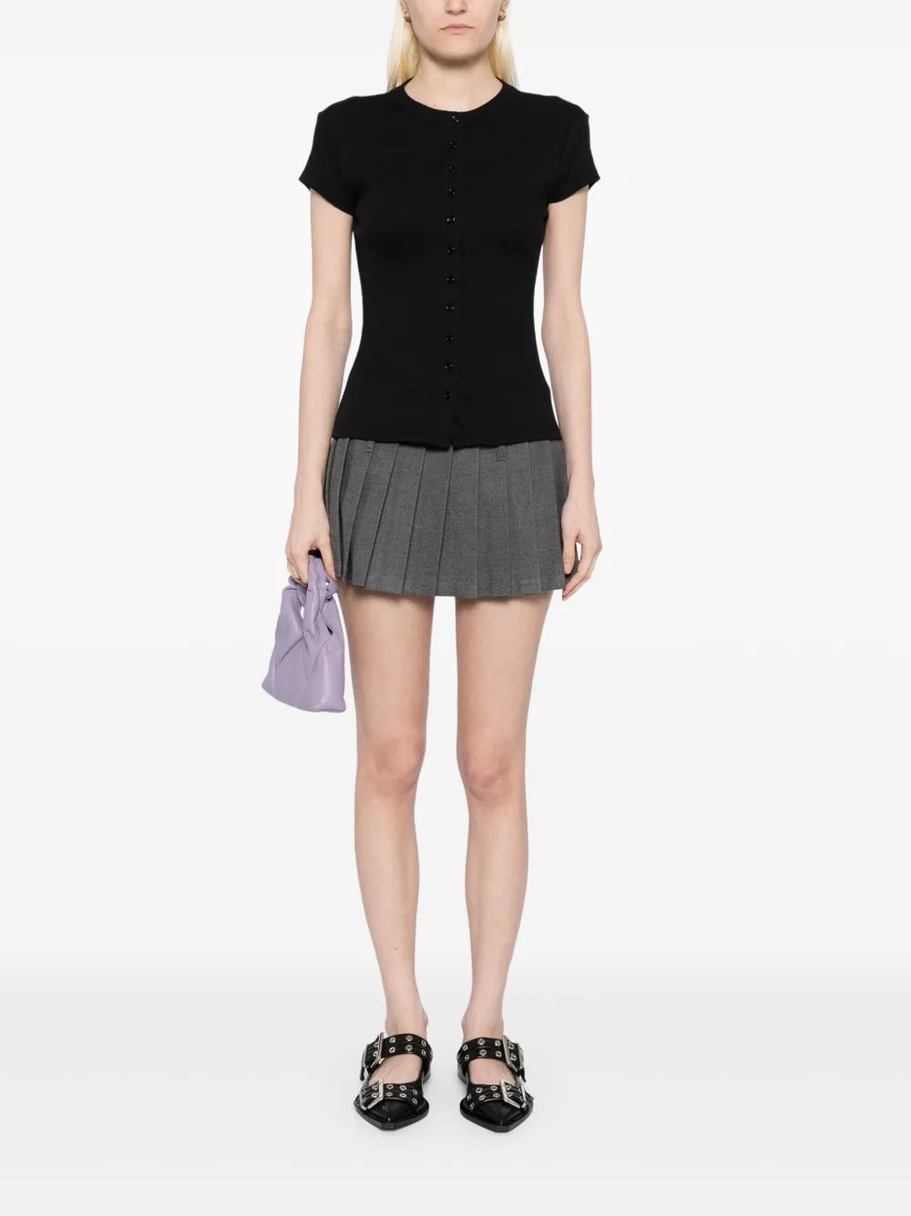 Reformation Raelynn top - Zwart