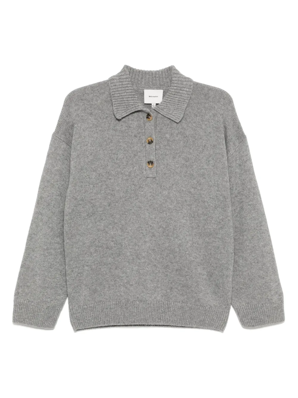 Reformation Brooklyn trui Grijs