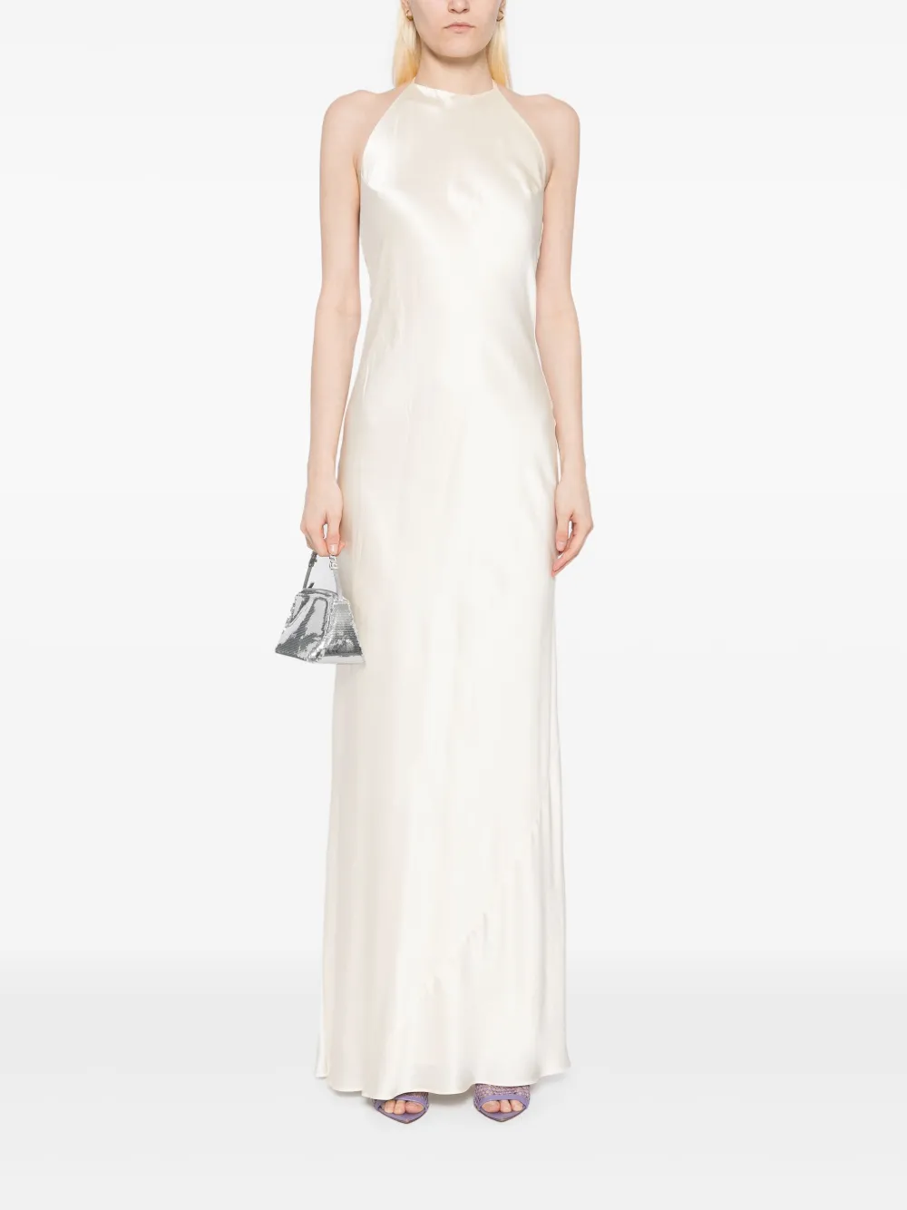 Reformation Jeany jurk - Beige