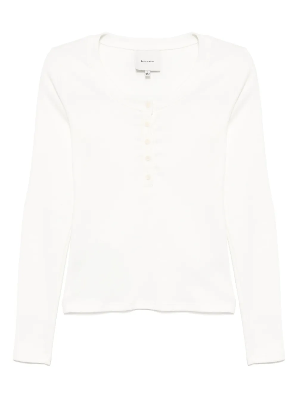 Reformation Jayden T-shirt Wit