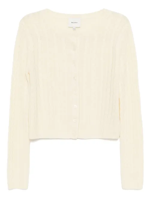 Reformation cardigan Clara - Jaune - Reformation - Modalova