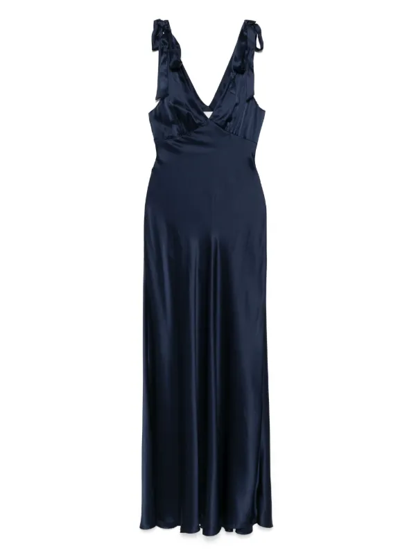 Reformation Pernille Dress | Blue | FARFETCH Reformation Pernille Dress | Blue | FARFETCH