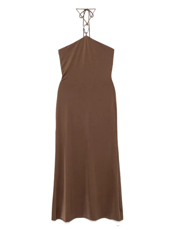 Reformation Grayson Dress | Brown | FARFETCH PL