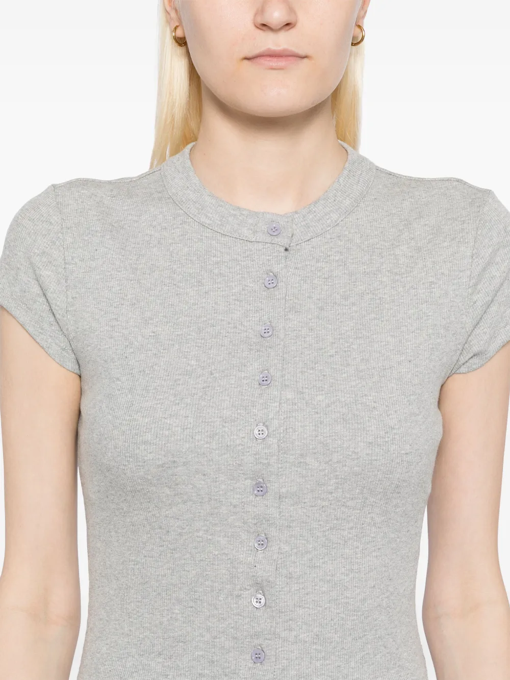 Reformation Raelynn top Grijs