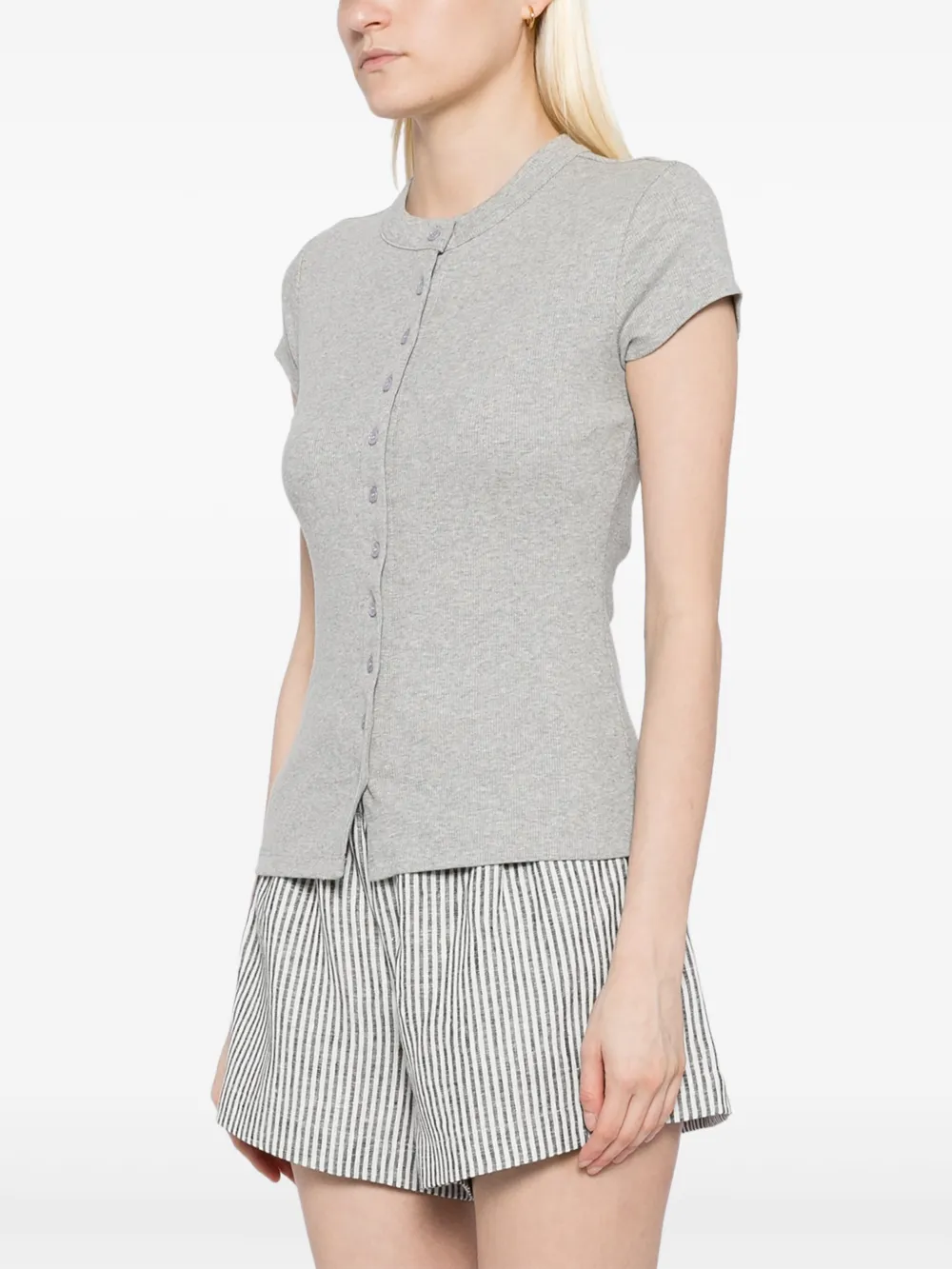 Reformation Raelynn top Grijs