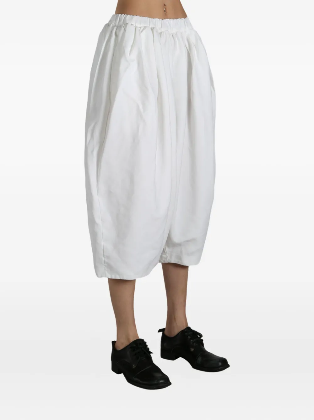 COMME DES GARÇONS ELASTICATED-WAISTBAND SHORTS 