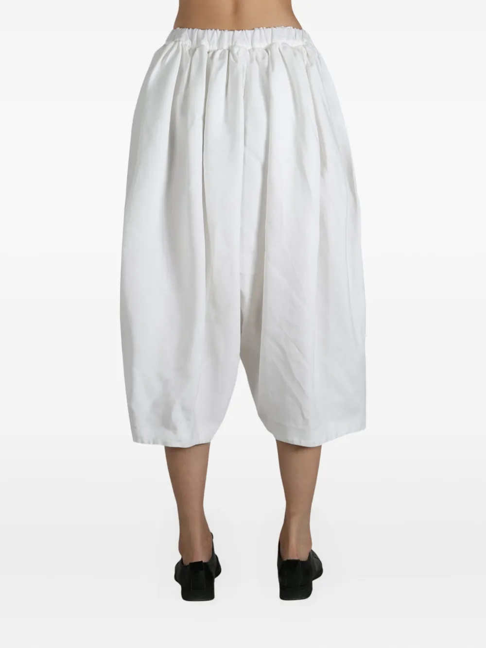 COMME DES GARÇONS ELASTICATED-WAISTBAND SHORTS 