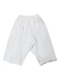 Comme Des Garçons elasticated-waistband shorts - White