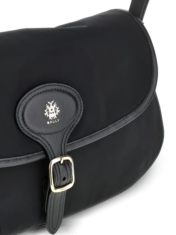 バッグ BALLY Quilting Black shoulderbag handbag BALLY Black Quilted Leather Shoulder Bag