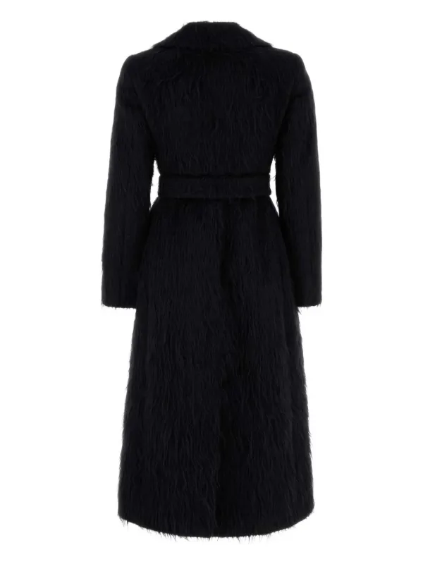 Sportmax Modico faux-fur belted coat