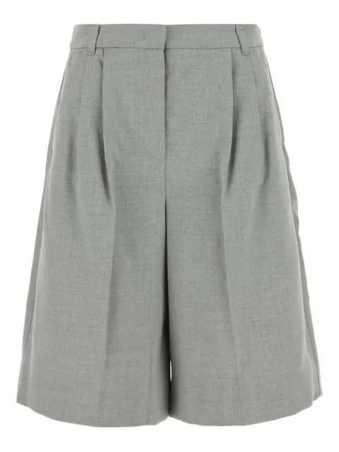 I BLUES Pianta pleated-front shorts
