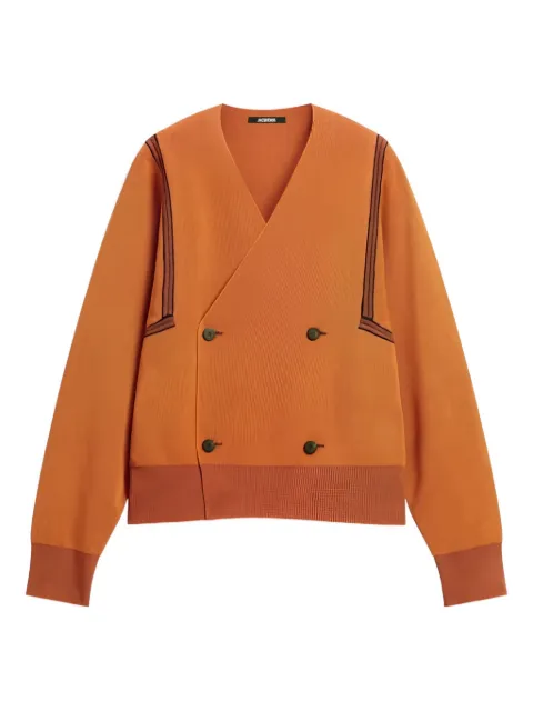 Jacquemus cárdigan con doble botonadura