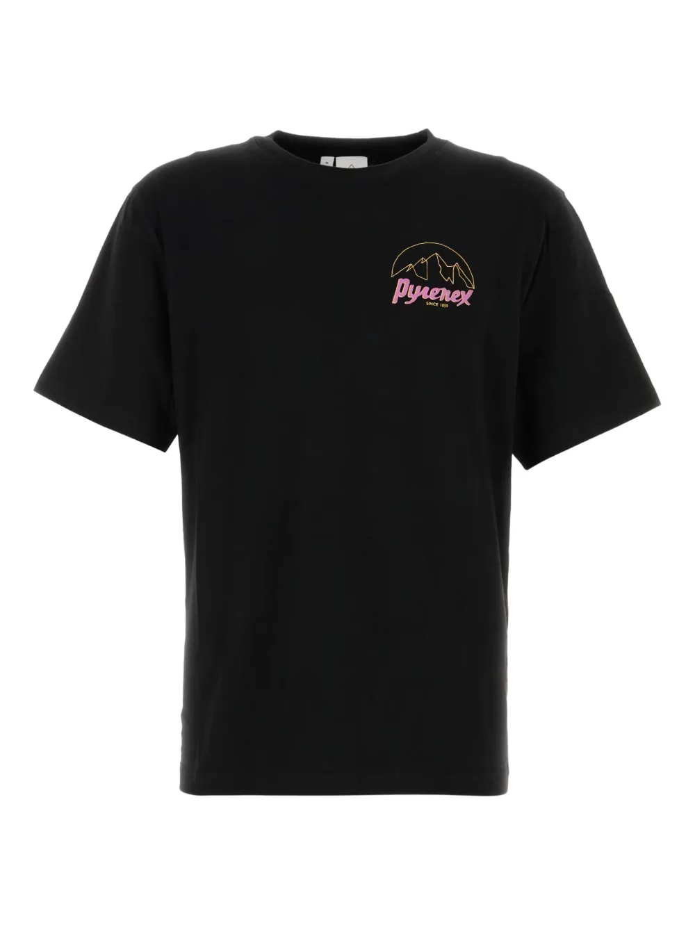Pyrenex logo-print T-shirt | Black | Image 1