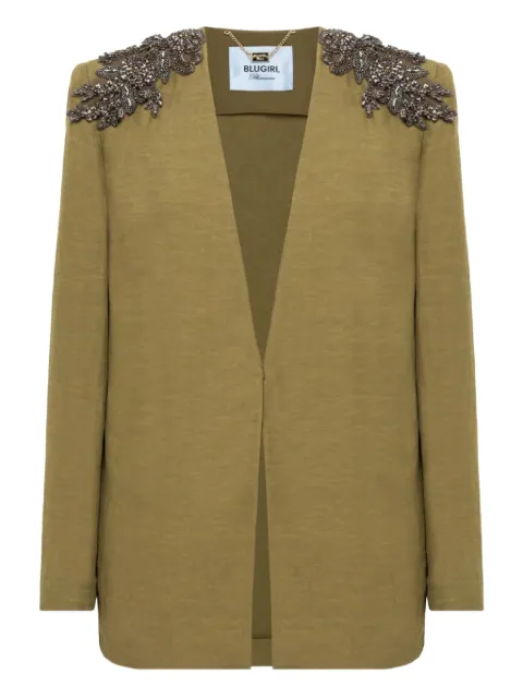 Blugirl embellished-shoulder jacket