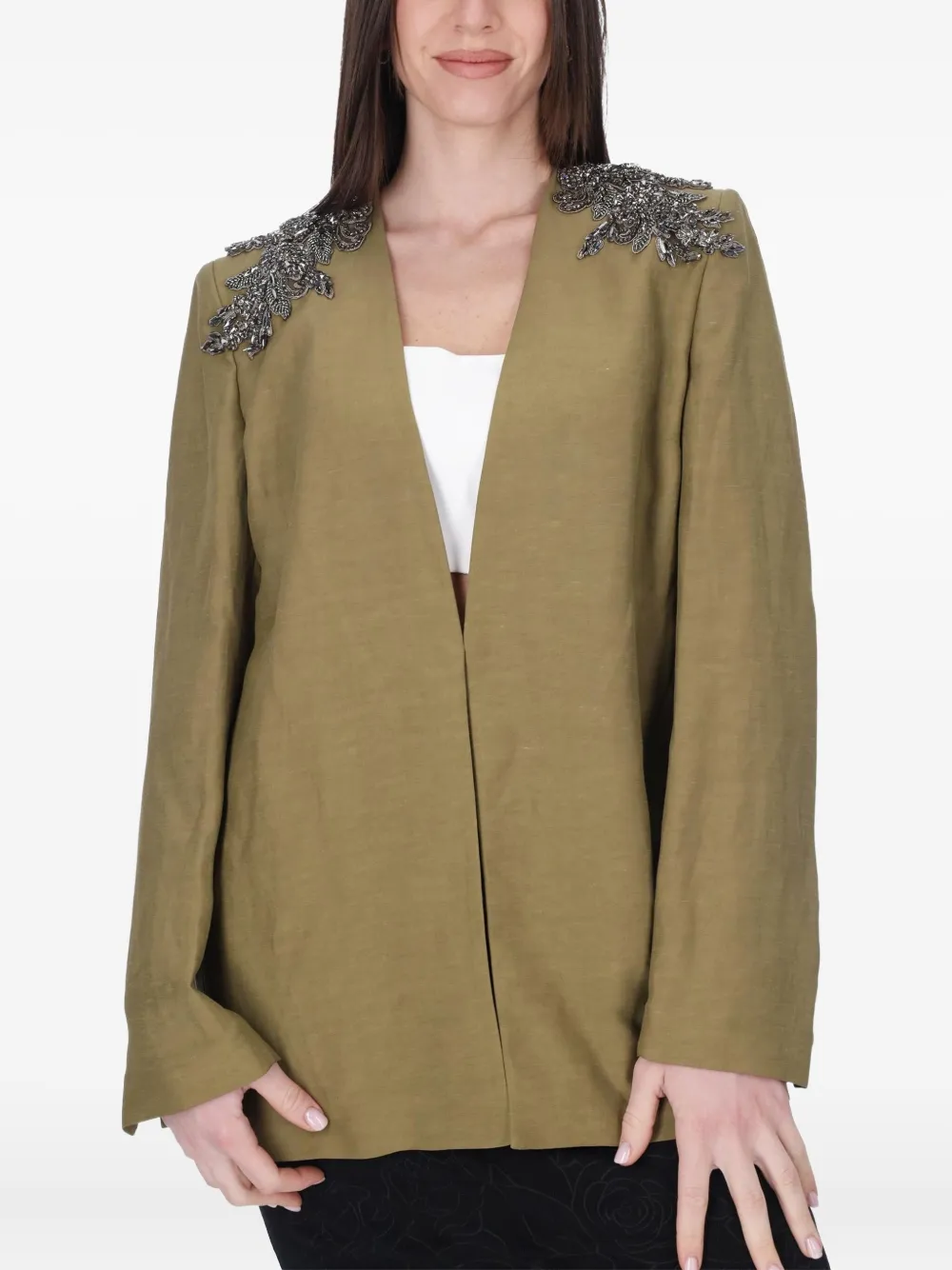 Blugirl embellished-shoulder jacket | Oversized Jackets | Image 2