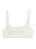 MC2 Saint Barth Naima bikini top - White