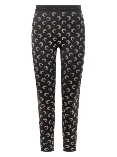 Marine Serre leggins Recycled Strass