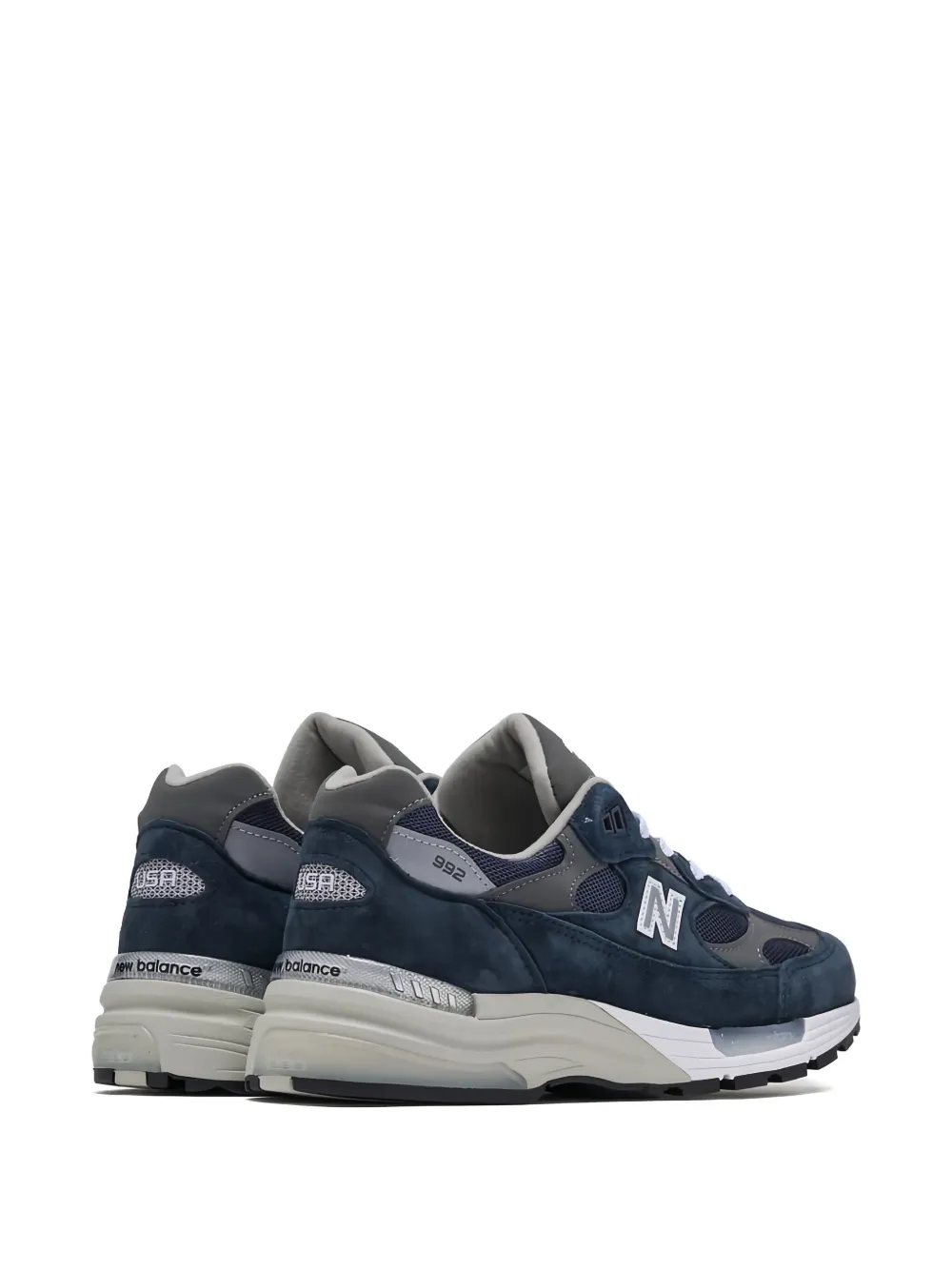 New Balance 992 suede trainers Blue