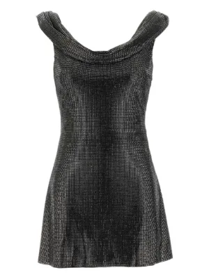 giuseppe di morabito crystal-embellished mini dress Giuseppe Di Morabito Crystal-embellished mini shirt dress
