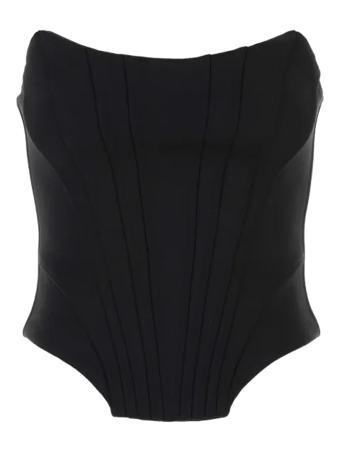 Giuseppe Di Morabito top tipo corset estilo strapless