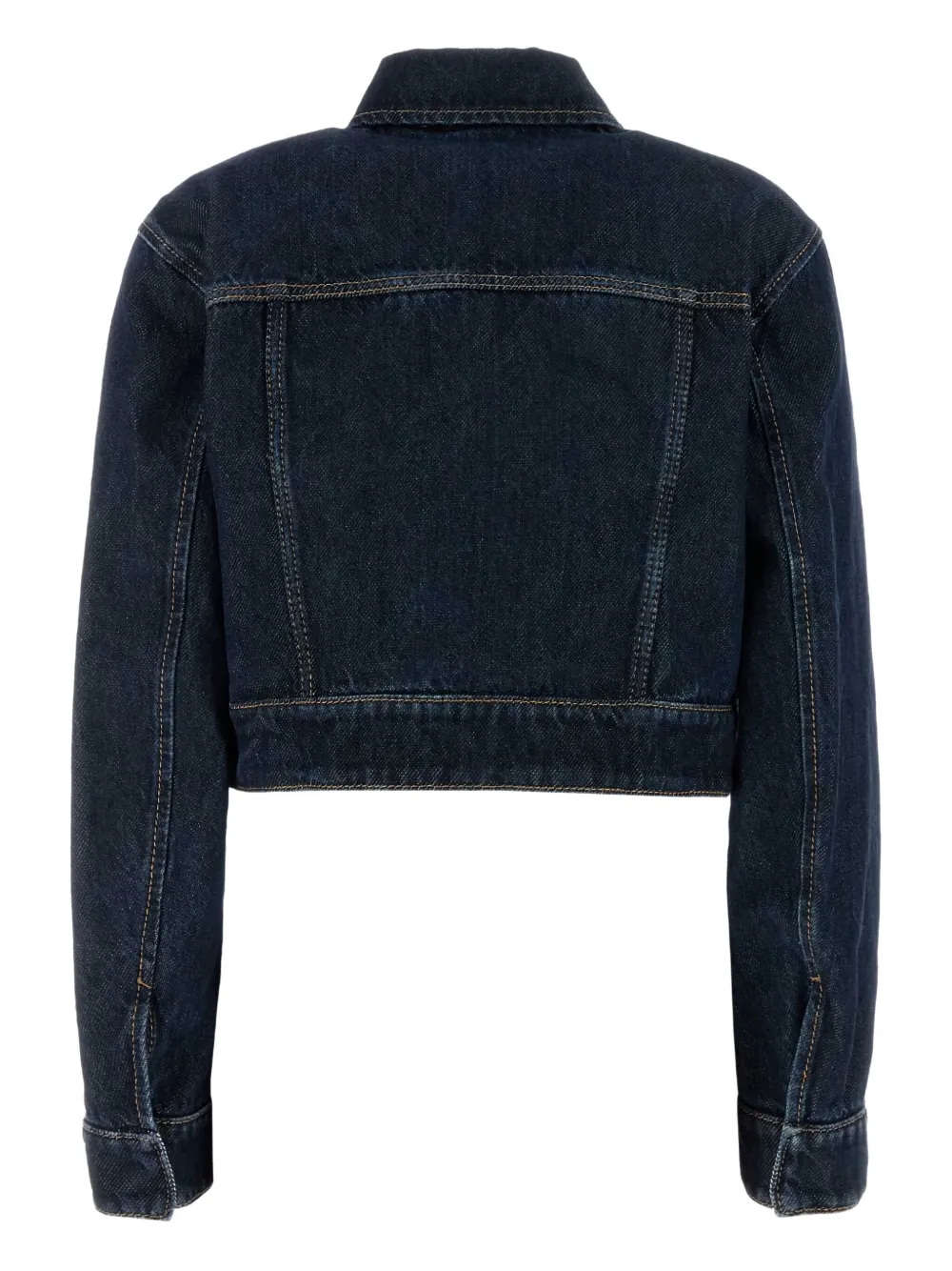SPORTMAX CROPPED DENIM JACKET 
