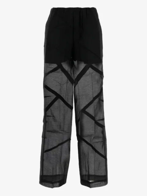Co pantalon ample à empiècements contrastants