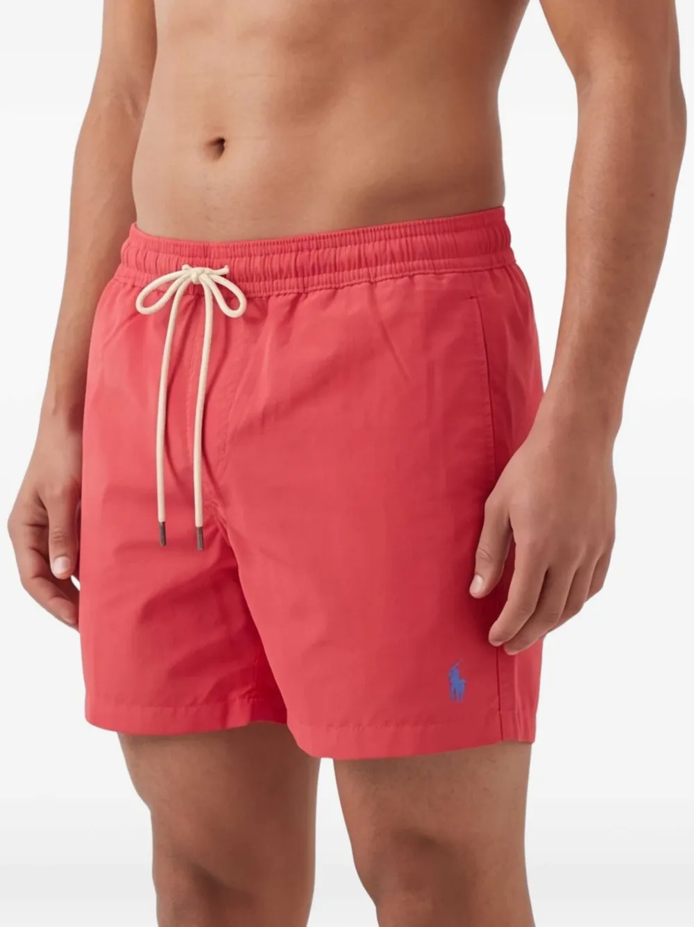 Polo Ralph Lauren Shorts met Polo Bear-borduurwerk Rood