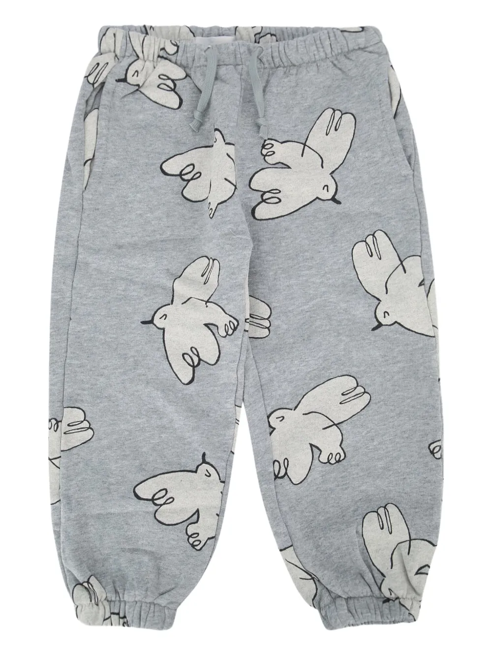 Bobo Choses bird-print jogging pants Grijs