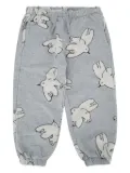 Bobo Choses bird-print jogging pants - Grey