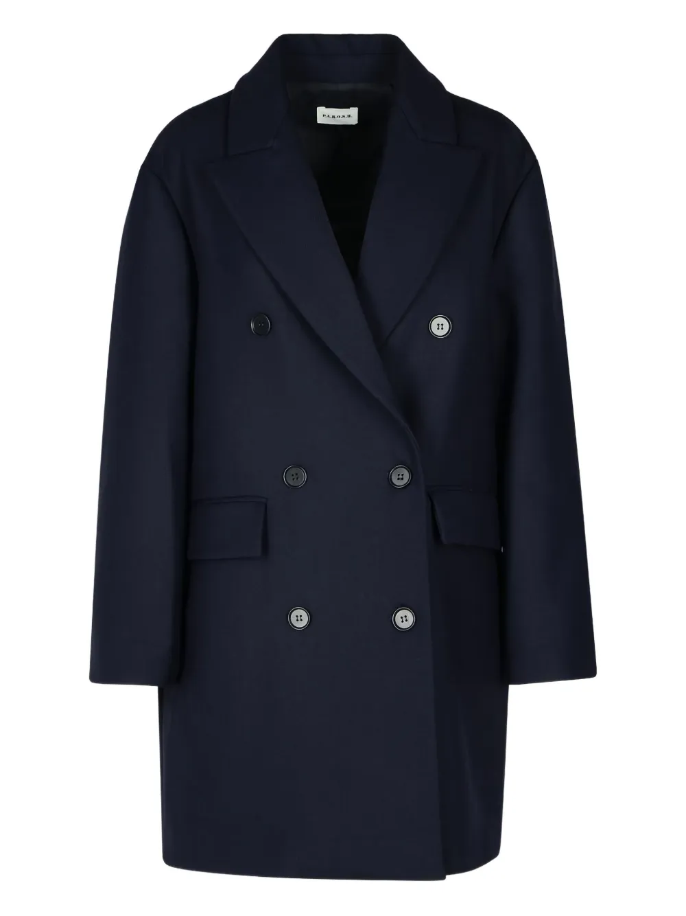 P.A.R.O.S.H. double-breasted coat | Blue | Image 1