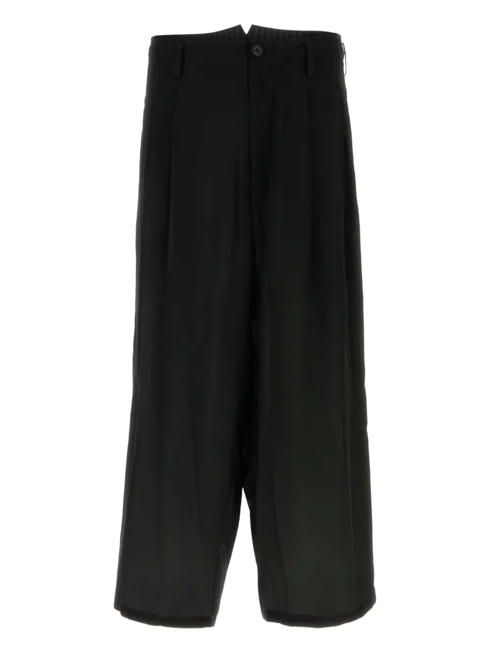 Yohji Yamamoto Hose aus Seide | Schwarz | Image 1