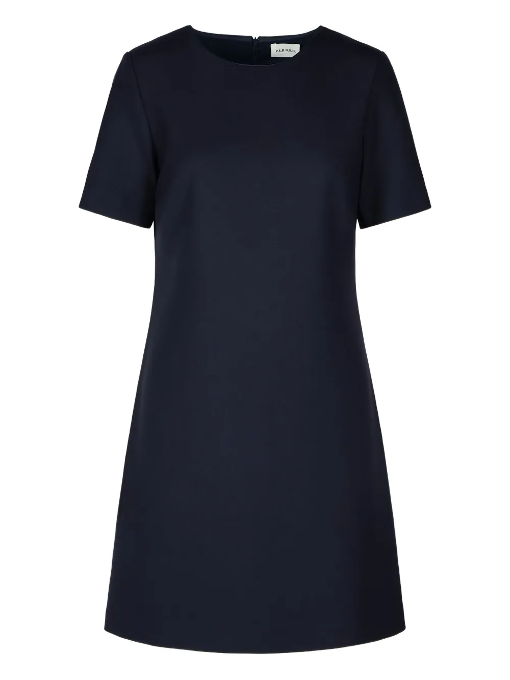P.a.r.o.s.h Short-sleeve T-shirt Dress In Black