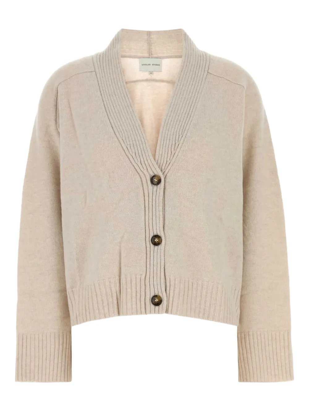 Loulou De Saison Kaia Cardigan Mit Knopfleiste