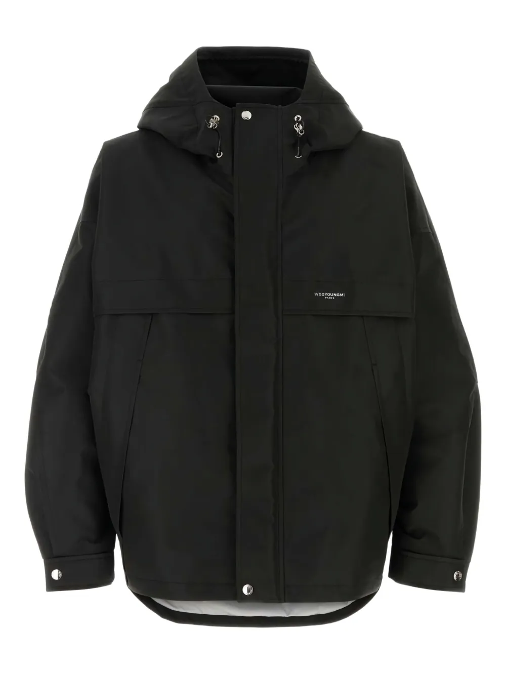 Wooyoungmi chamarra bomber con cierre | negro | Image 1