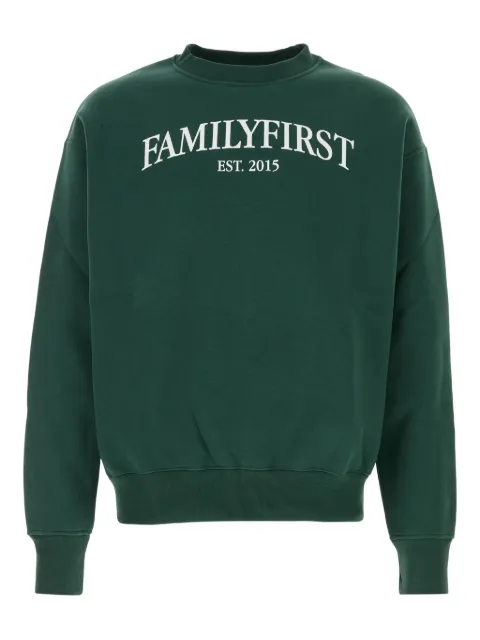 Family First crew-neck logo sweatshirt