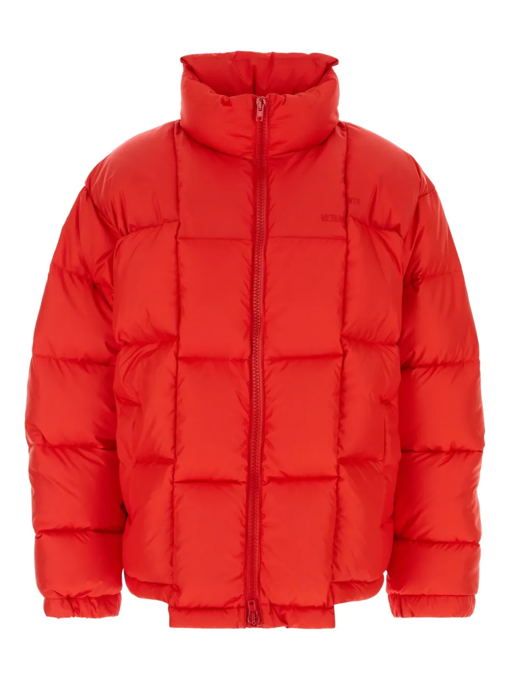 quilted long-sleeves puffer jacket