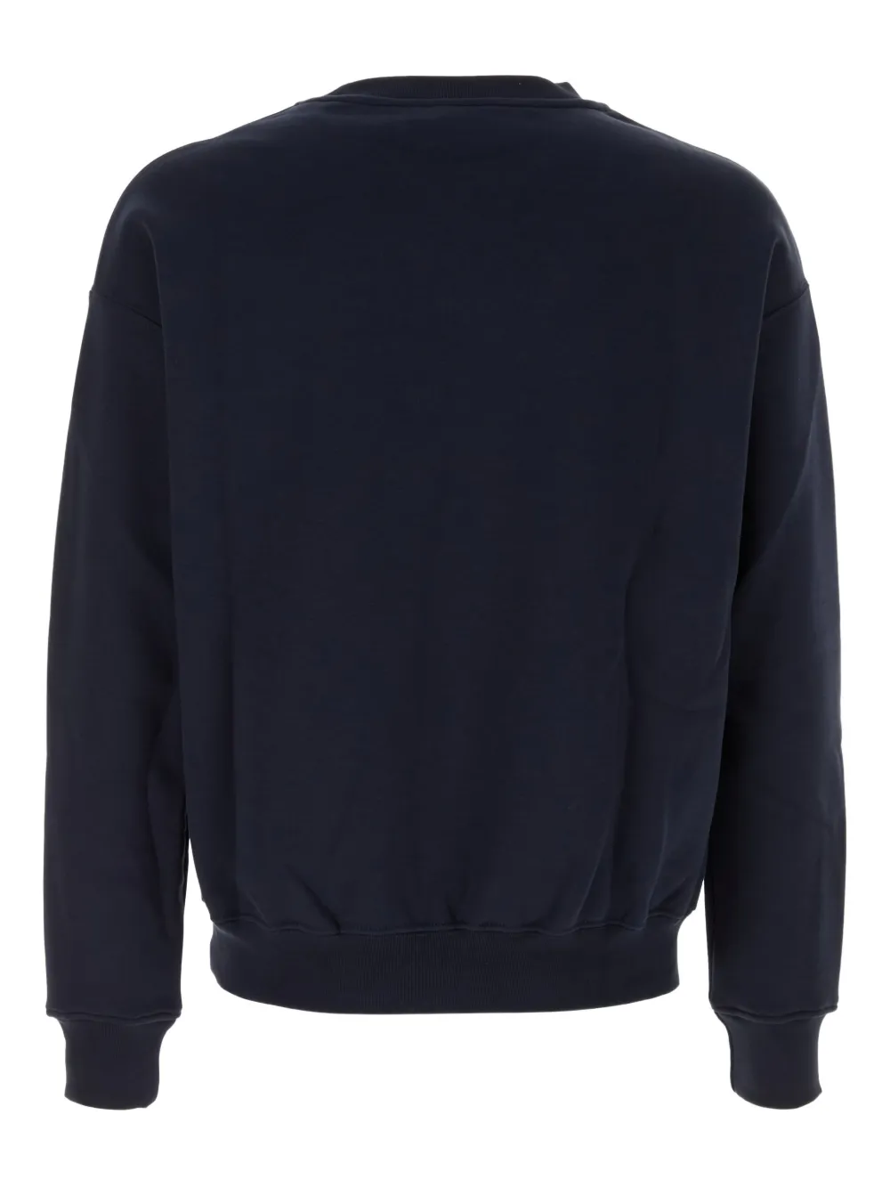 Family First logo-print crew-neck sweatshirt - Blauw