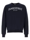 Family First logo-print crew-neck sweatshirt - Blue