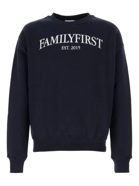 Family First logo-print crew-neck sweatshirt