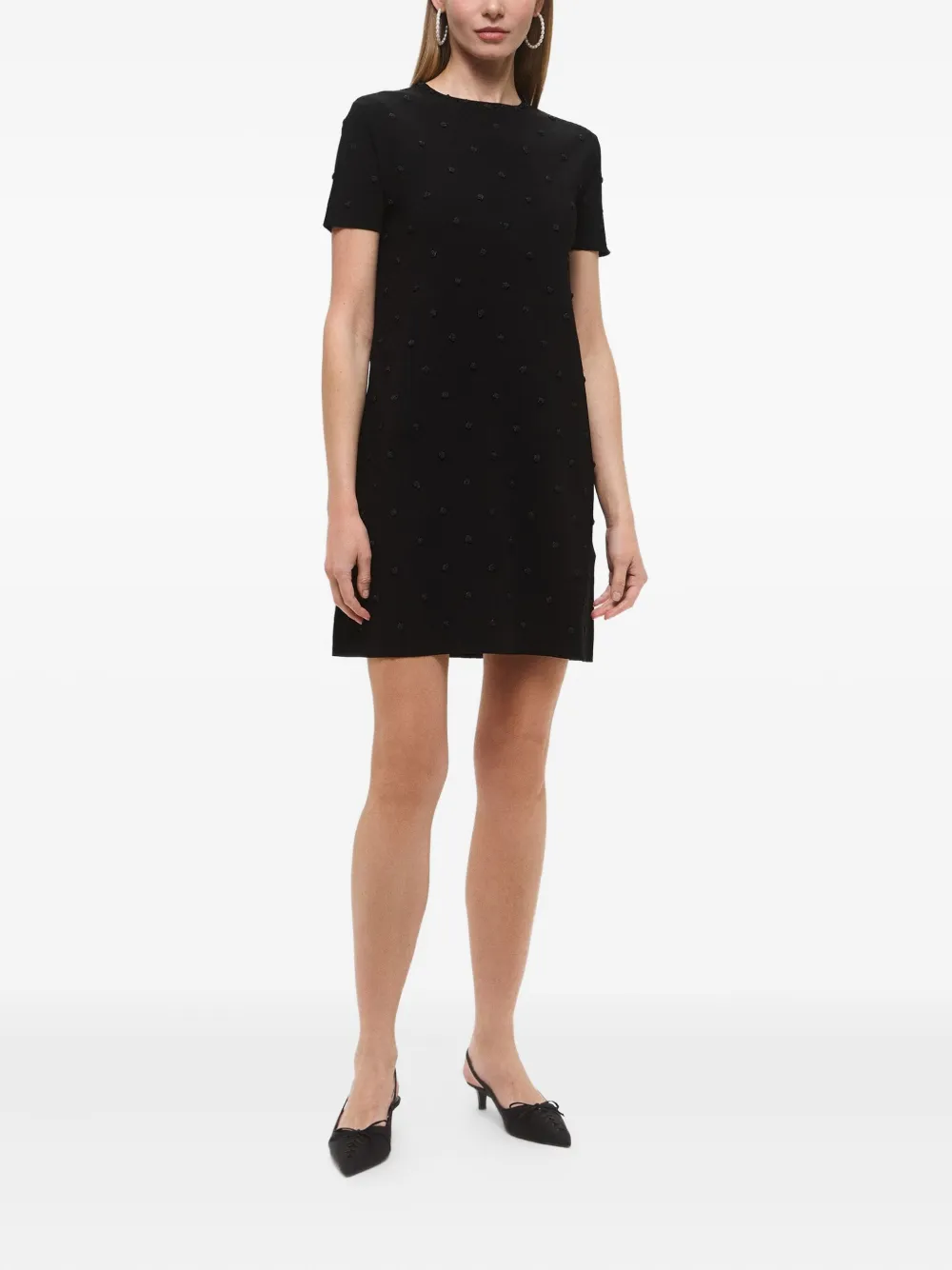 Blugirl Mini-jurk met korte mouwen - Zwart