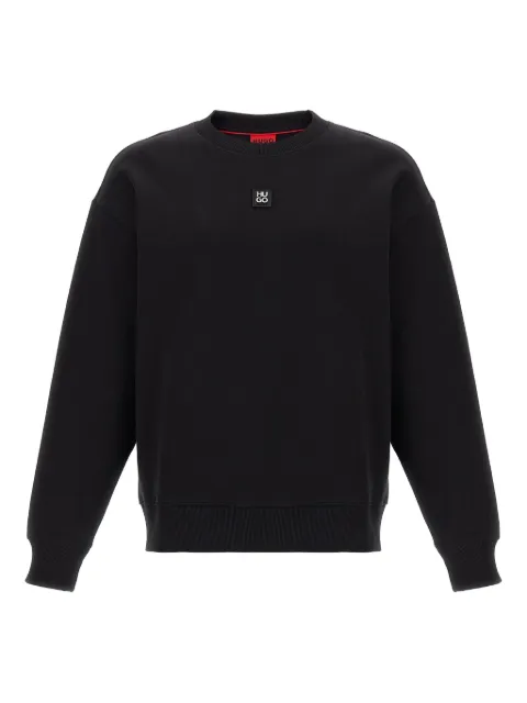 BOSS sudadera Detail con cuello redondo