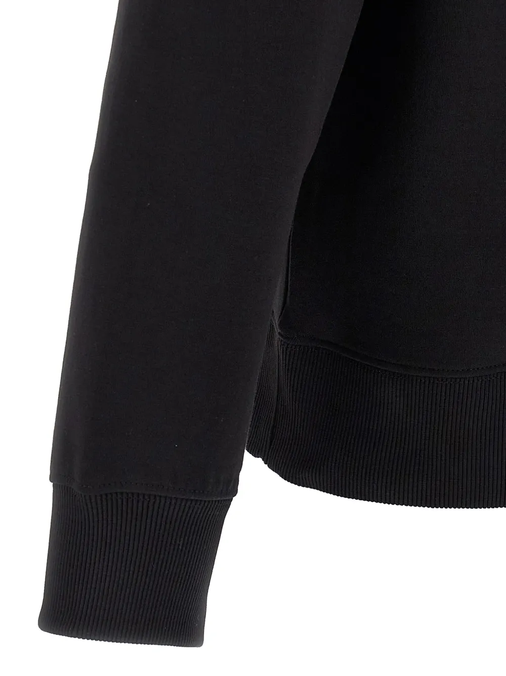 BOSS Dettil sweater met ronde hals Zwart