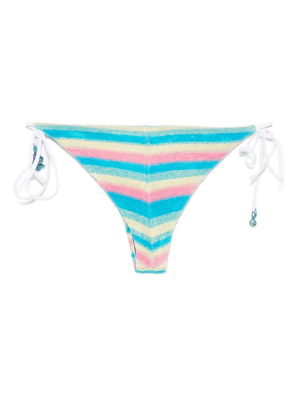 Casablanca stripe towelling bikini bottom | Bikinis | Image 2